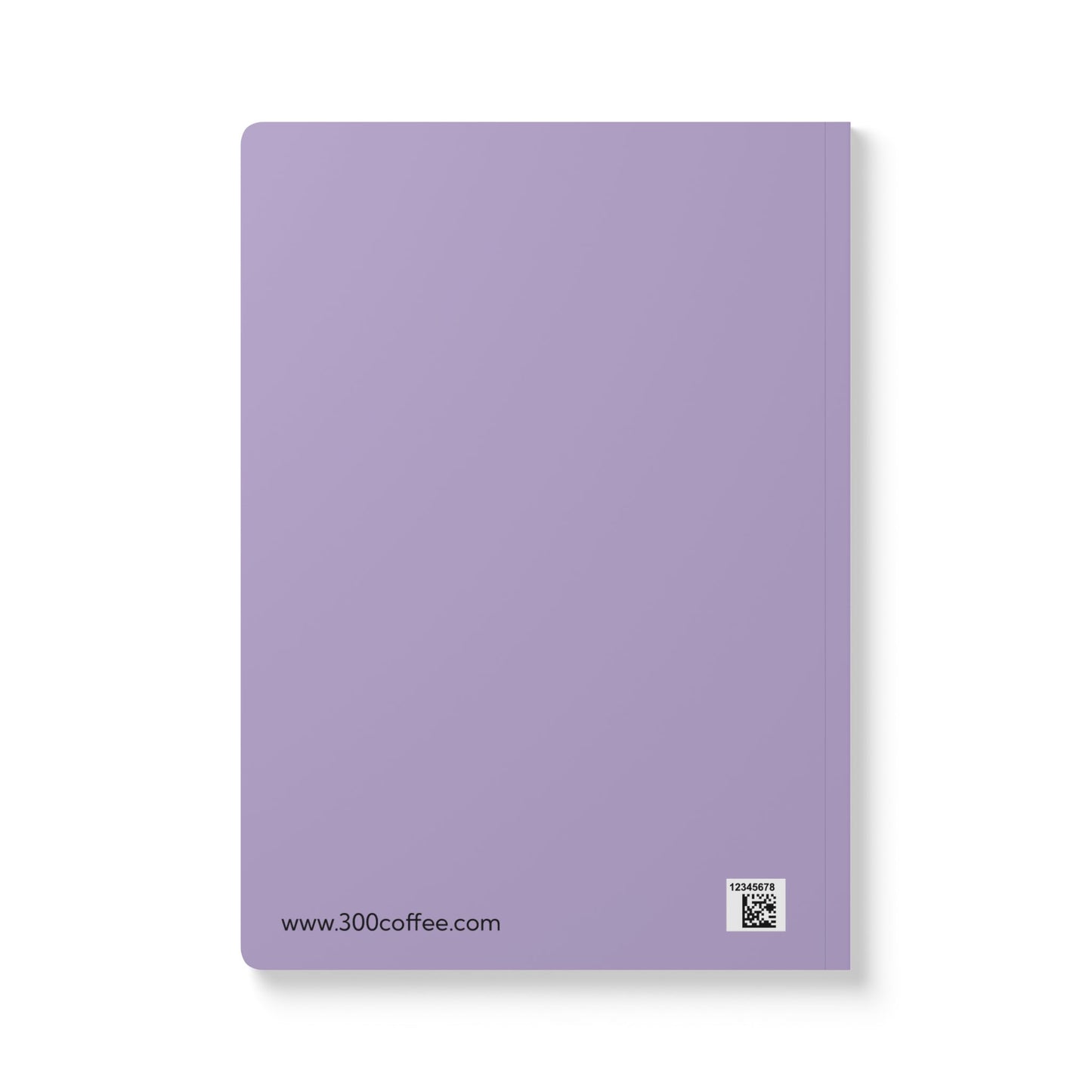 Quote Softcover Notebook - Happiness is not something ready made. It comes from your own actions.